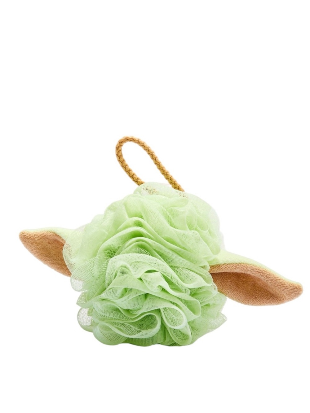 Star Wars GROGU Bath & Body Works Green Loofah Sponge Pouf